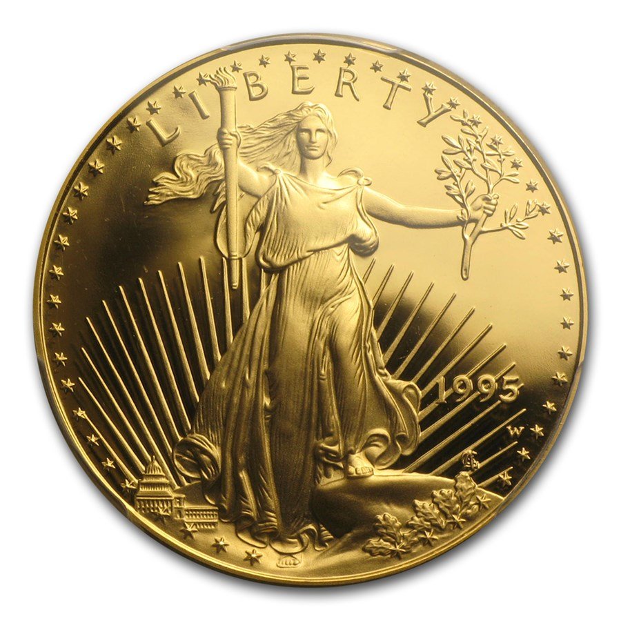1995-W 1/2 oz Proof American Gold Eagle PR-69 PCGS