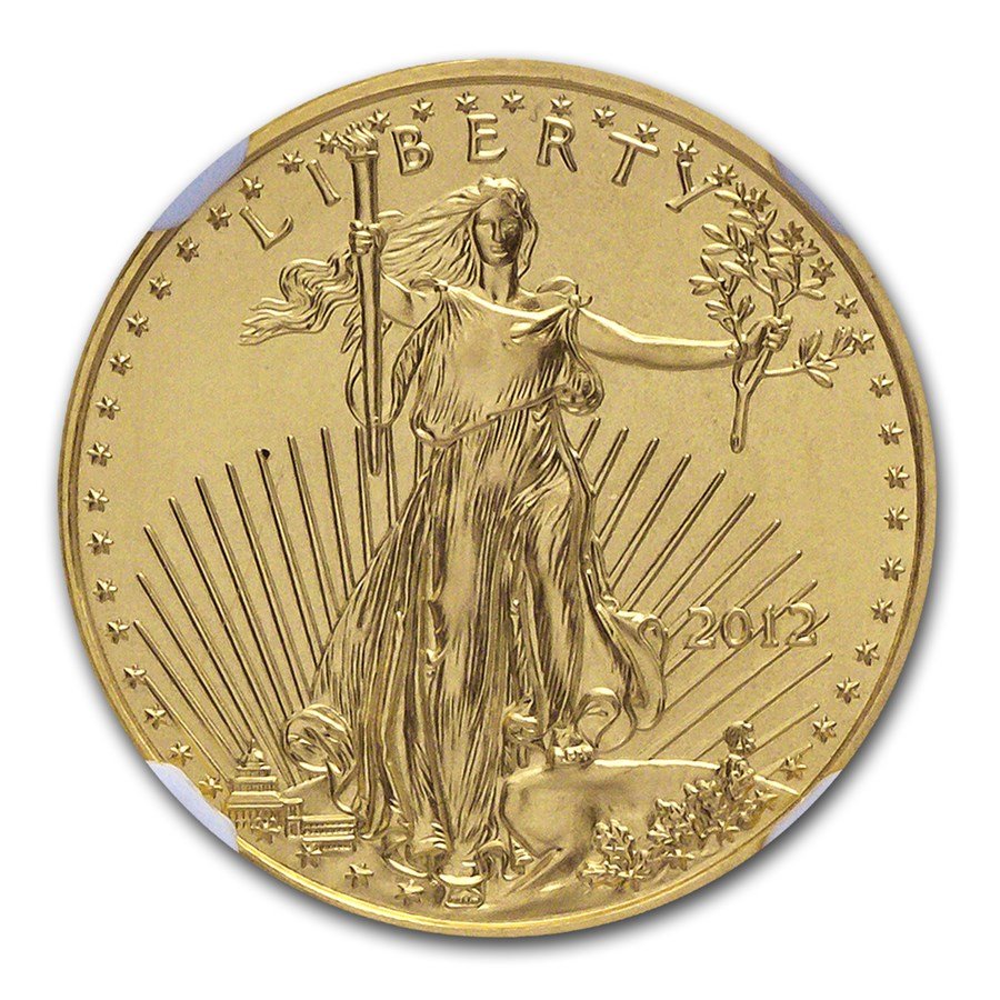 2012 1/4 oz American Gold Eagle MS-70 NGC (Early Releases)