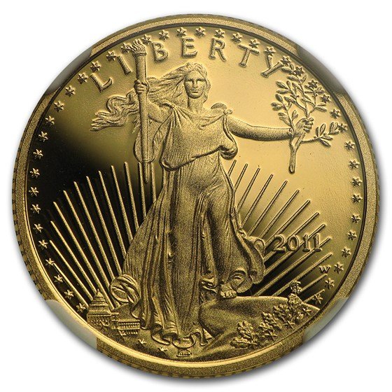 2011-W 1/4 oz Proof American Gold Eagle PF-70 NGC
