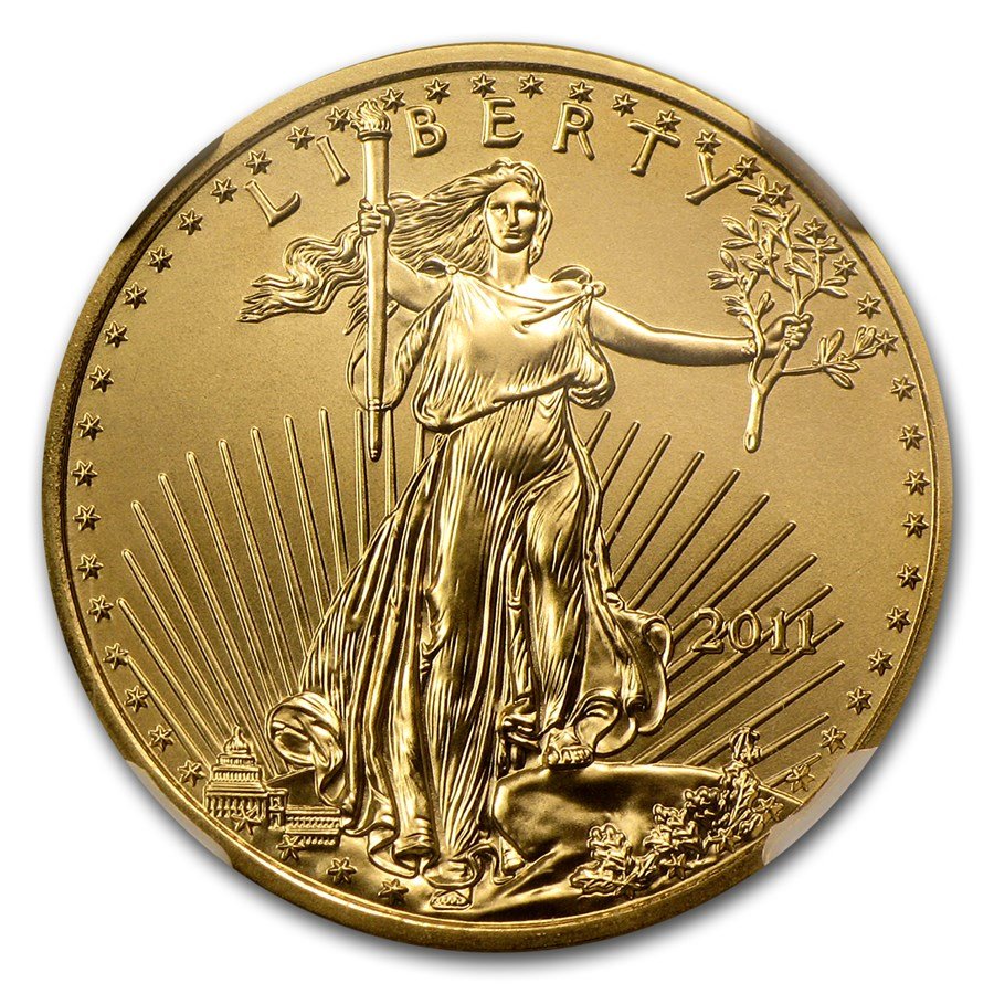 2011 1/4 oz American Gold Eagle MS-70 NGC (Early Releases)