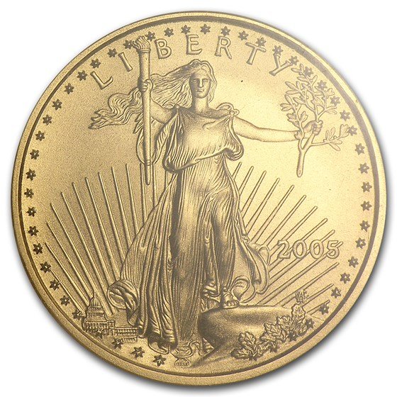 2005 1/4 oz American Gold Eagle MS-70 NGC
