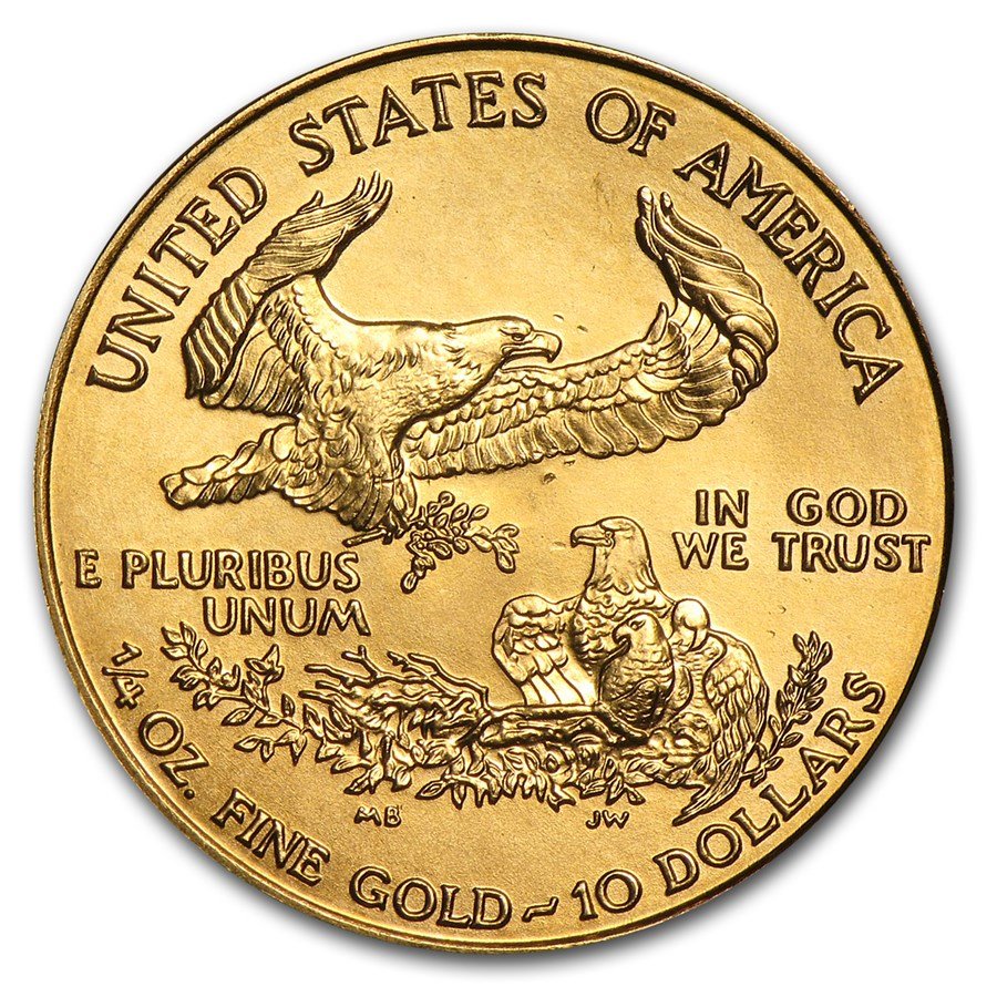 1998 1/4 oz American Gold Eagle BU