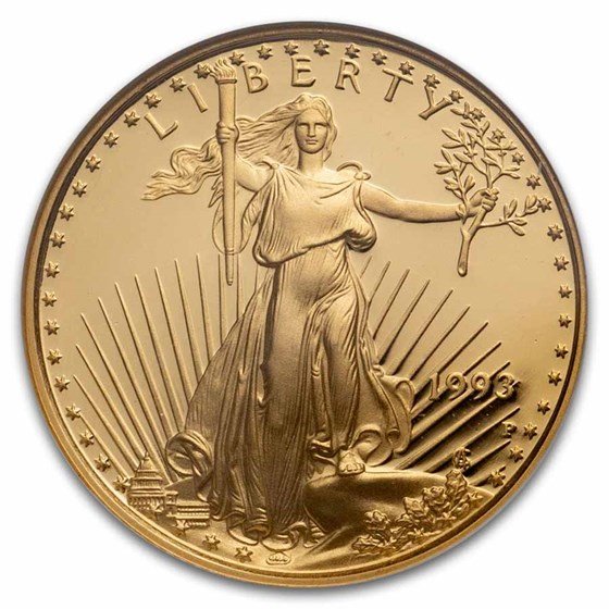 1993-P 1/4 oz Proof American Gold Eagle PF-70 NGC