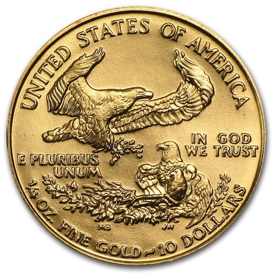 1988 1/4 oz American Gold Eagle BU (MCMLXXXVIII)