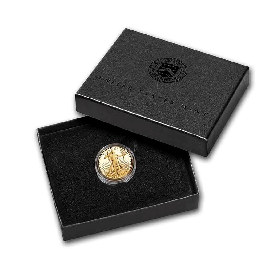 2023-W 1/10 oz Proof American Gold Eagle (w/Box & COA)