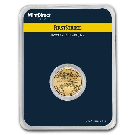 2021 1/10 oz Gold Eagle (Type 1) (MD® Premier + PCGS FS®)