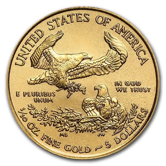 2018 1/10 oz American Gold Eagle BU