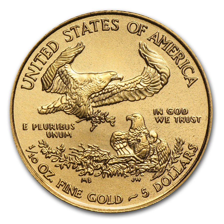 2017 1/10 oz American Gold Eagle BU