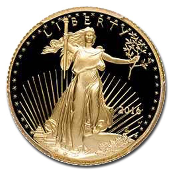 2016-W 1/10 oz Proof American Gold Eagle PR-70 PCGS
