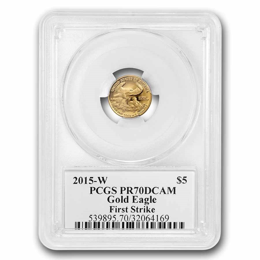 2015-W 1/10 oz Proof American Gold Eagle PR-70 PCGS