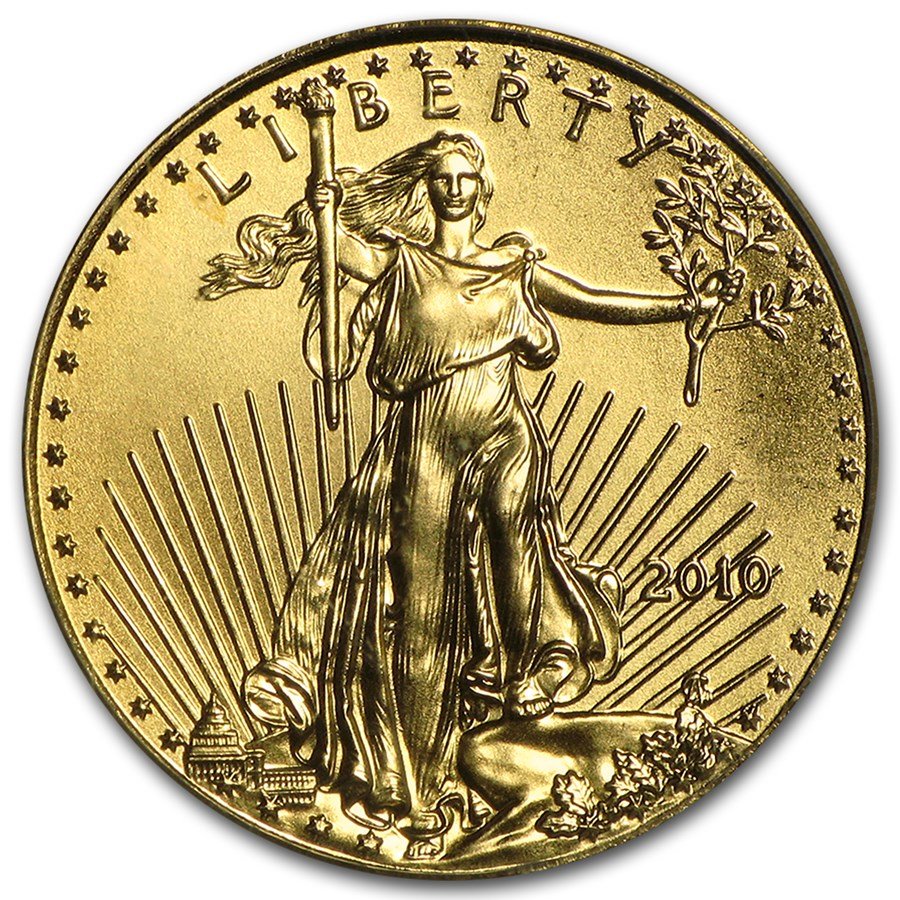 2010 1/10 oz American Gold Eagle MS-70 PCGS (FirstStrike®)