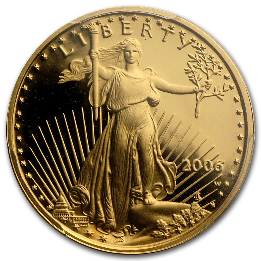 2006-W 1/10 oz Proof American Gold Eagle PR-69 DCAM PCGS