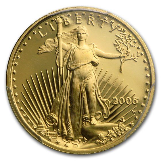 2006-W 1/10 oz Proof American Gold Eagle PR-70 PCGS