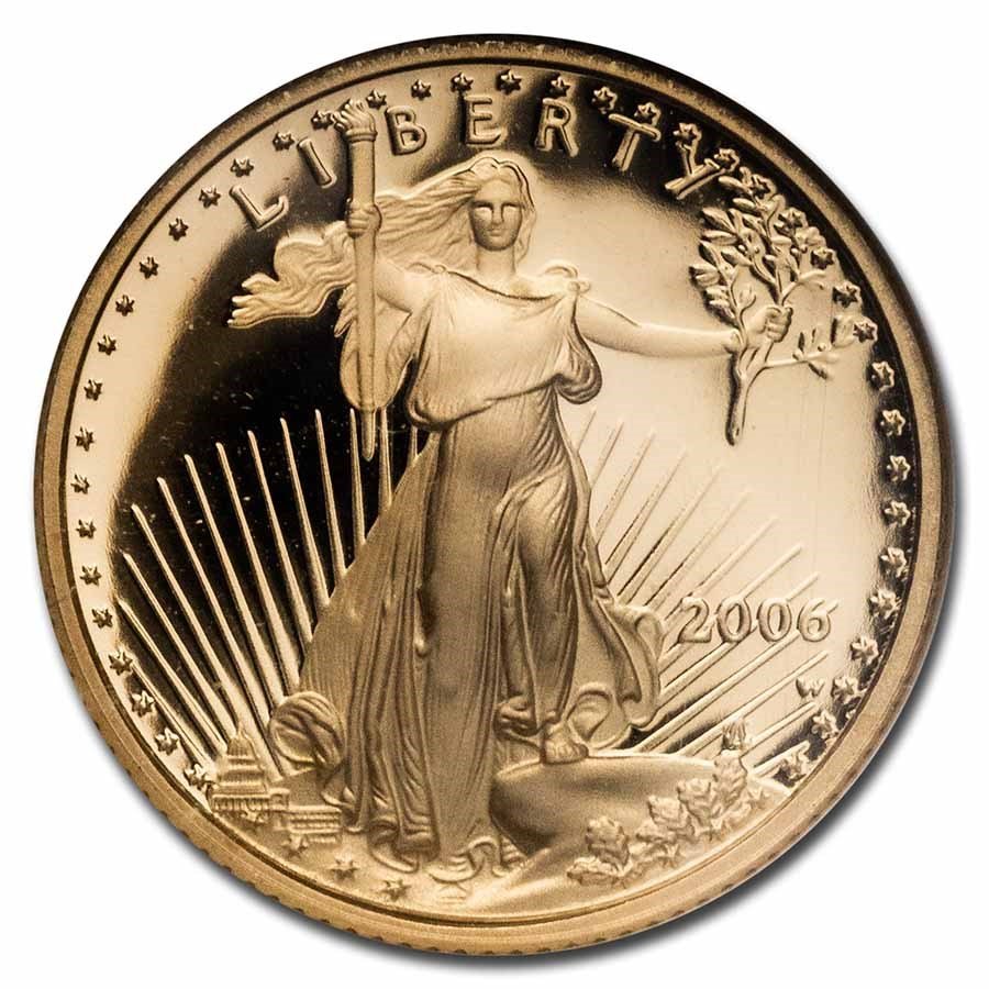 2006-W 1/10 oz Proof American Gold Eagle PF-70 UCAM NGC