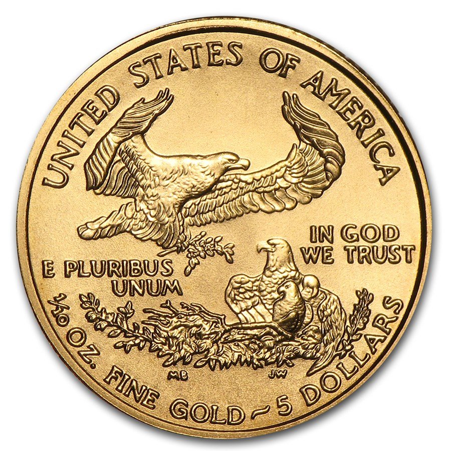 2000 1/10 oz American Gold Eagle BU