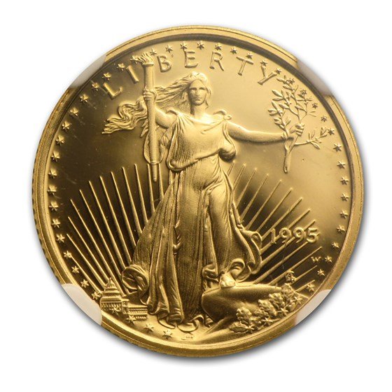 1995-W 1/10 oz Proof American Gold Eagle PF-69 NGC