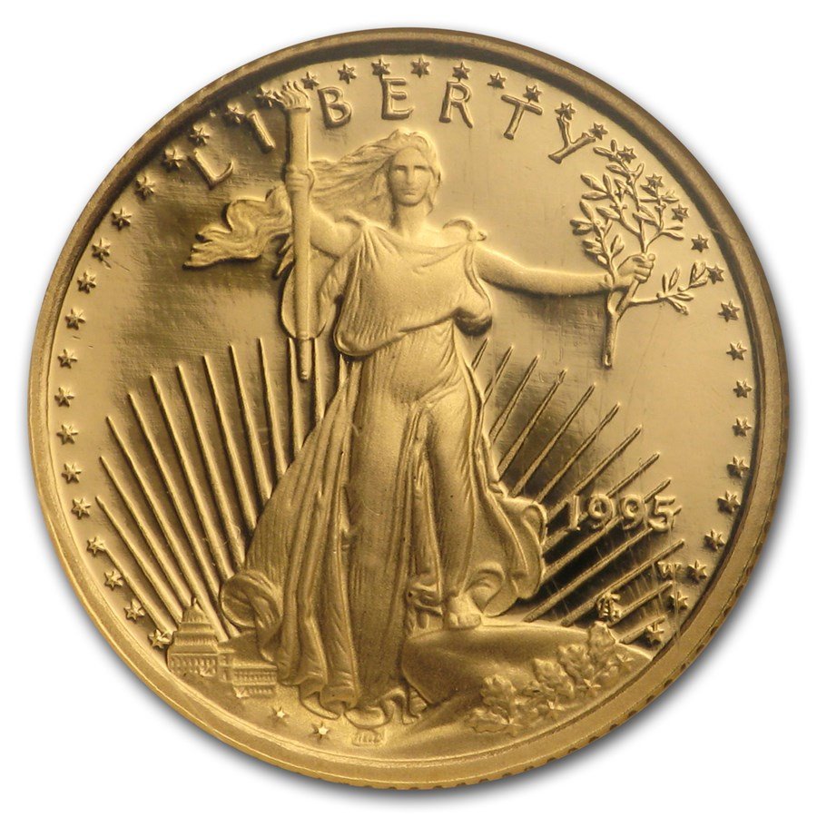 1995-W 1/10 oz Proof American Gold Eagle PF-70 UCAM NGC