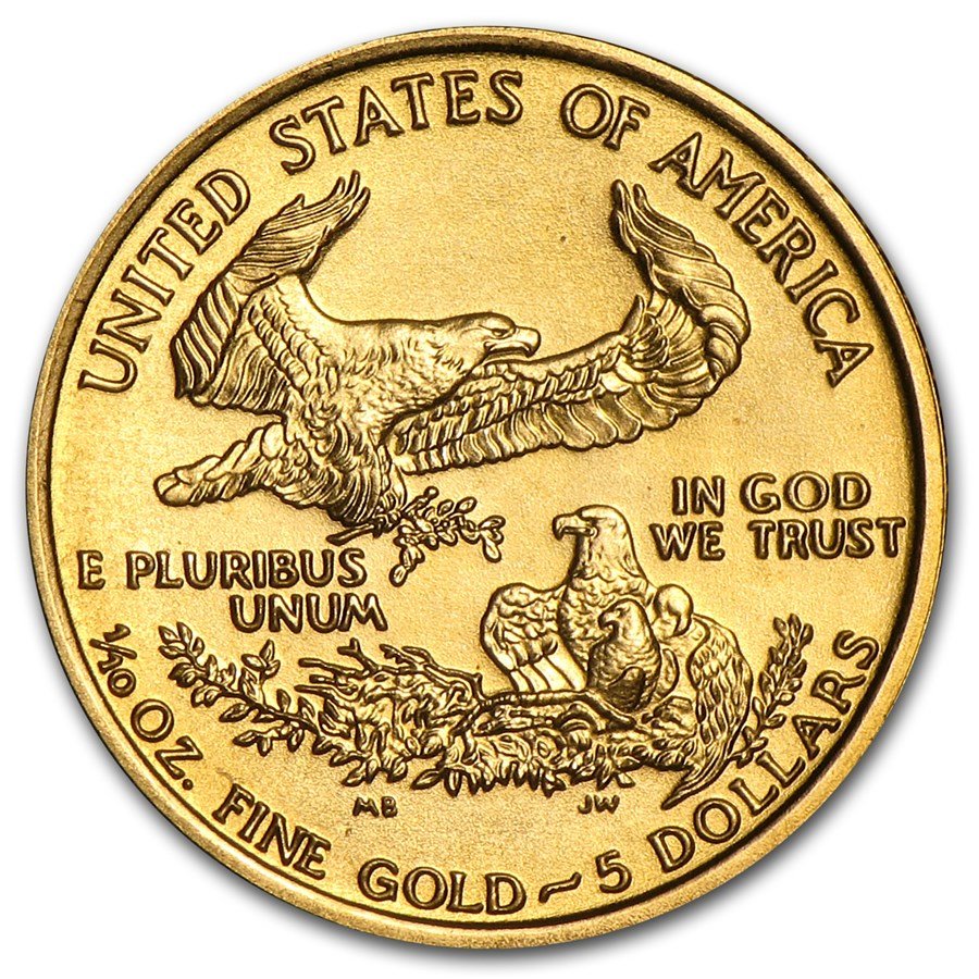 1994 1/10 oz American Gold Eagle BU