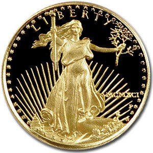 1991-P 1/10 oz Proof American Gold Eagle PR-69 DCAM PCGS