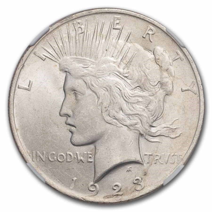 1923 Peace Dollar MS-63 NGC