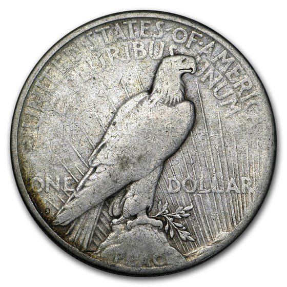 1925-S Peace Dollar VG/VF