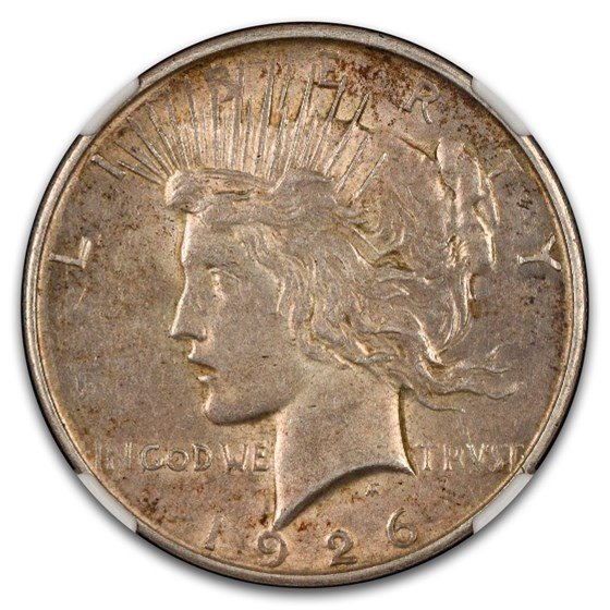 1926-D Peace Dollar AU-55 NGC