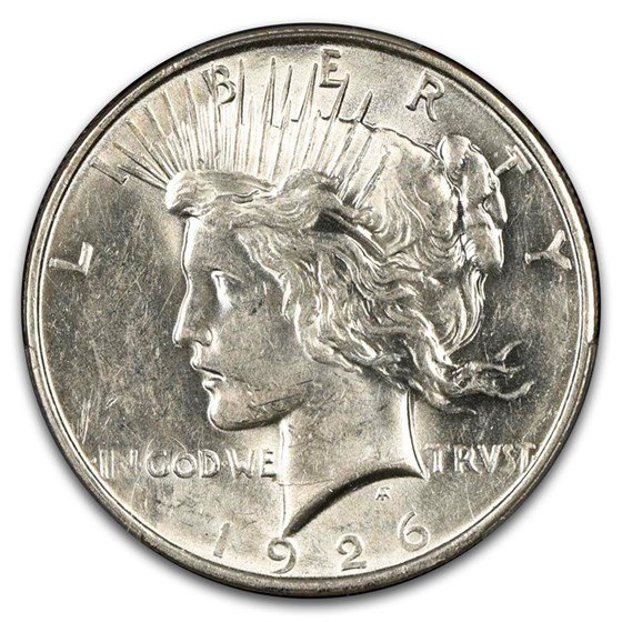 1926-D Peace Dollar AU-55 PCGS