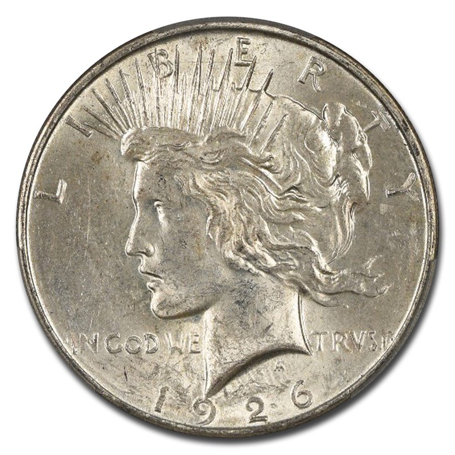 1926-D Peace Dollar AU-58 NGC