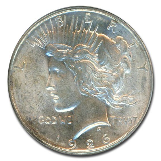 1926-D Peace Dollar MS-63 PCGS