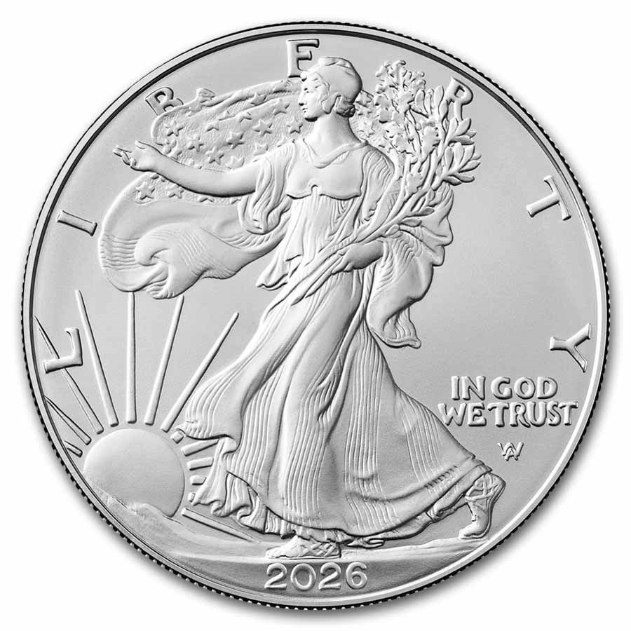 2026 American Silver Eagle MS-70 NGC (ER, 40th Anniversary)