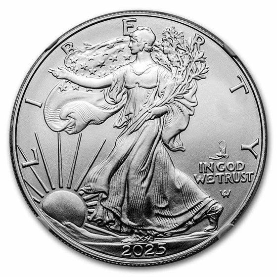2025-(P) American Silver Eagle (Eagle Privy) MS-70 NGC
