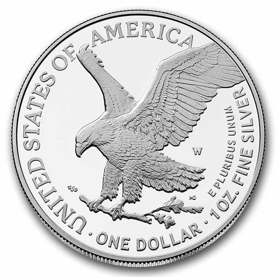 2025-W 1 oz Proof American Silver Eagle (Army Privy)