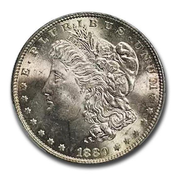 1880-O Morgan Silver Dollar MS-64 PCGS
