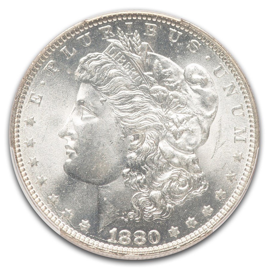 1880-O Morgan Dollar MS-64+ PCGS