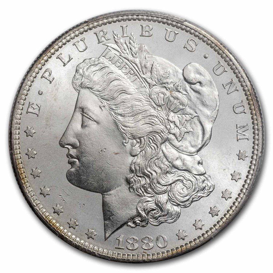 1880-S Morgan Dollar MS-66 PCGS