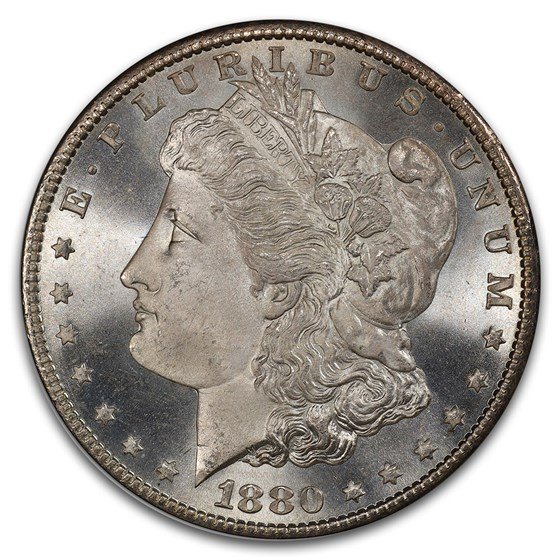 1880-S Morgan Dollar MS-68 PCGS CAC