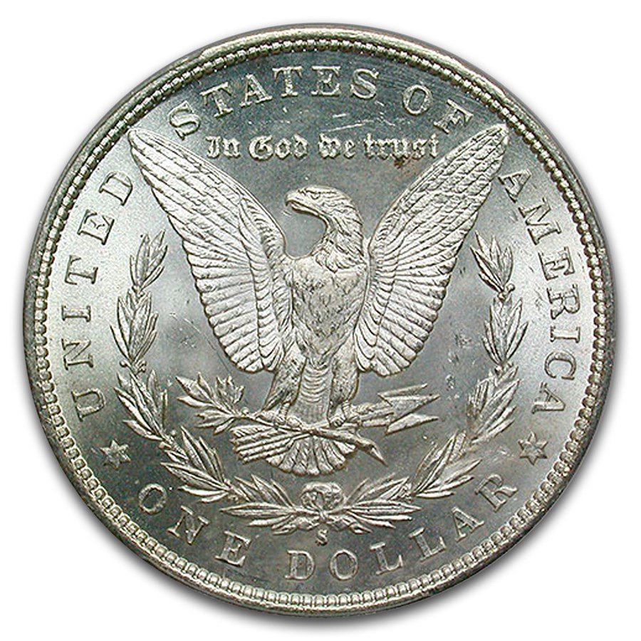 1880/9-S Morgan Dollar MS-65 PCGS