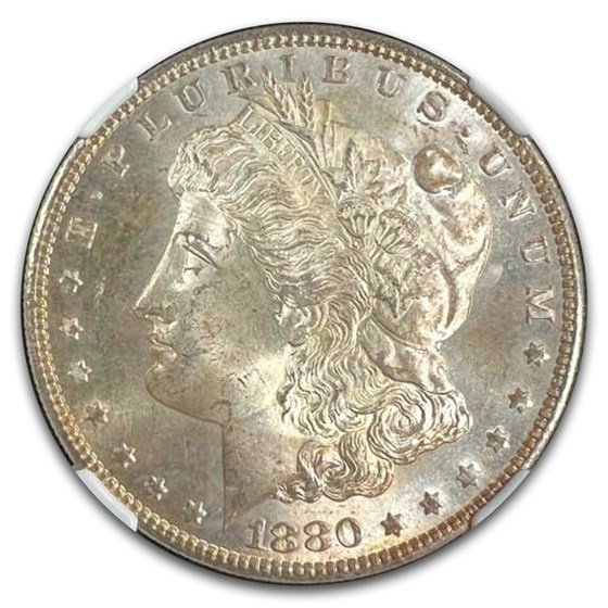 1880/9-S Morgan Dollar MS-67 NGC (VAM-11 Medium S, Hot-50)