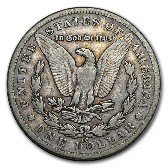 1881-CC Morgan Dollar VF