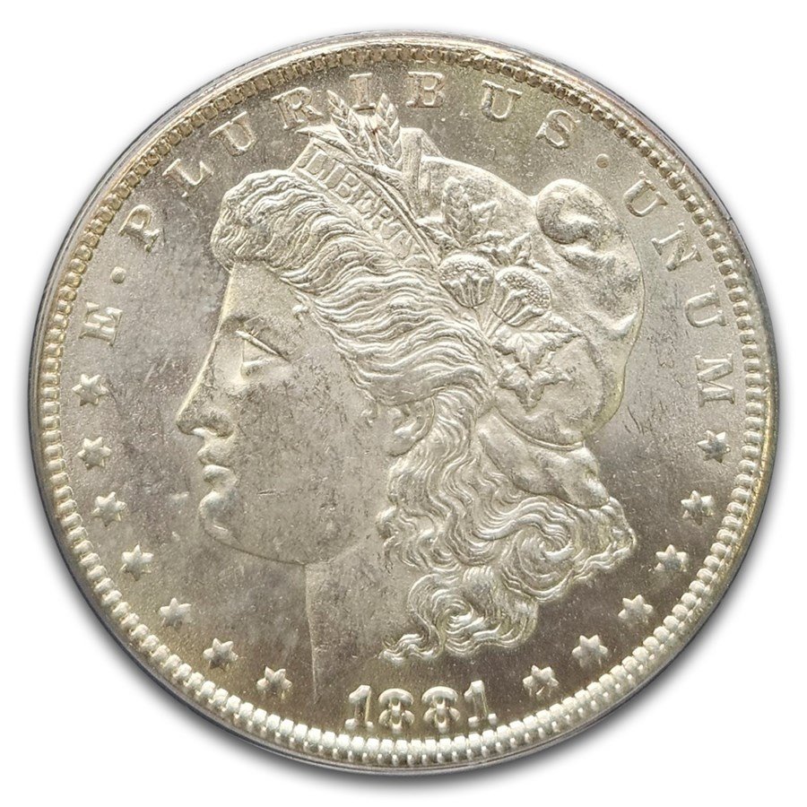 1881-CC Morgan Dollar MS-62 PCGS