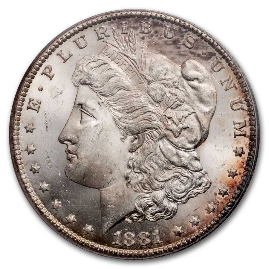 1881-CC Morgan Dollar MS-63 PCGS
