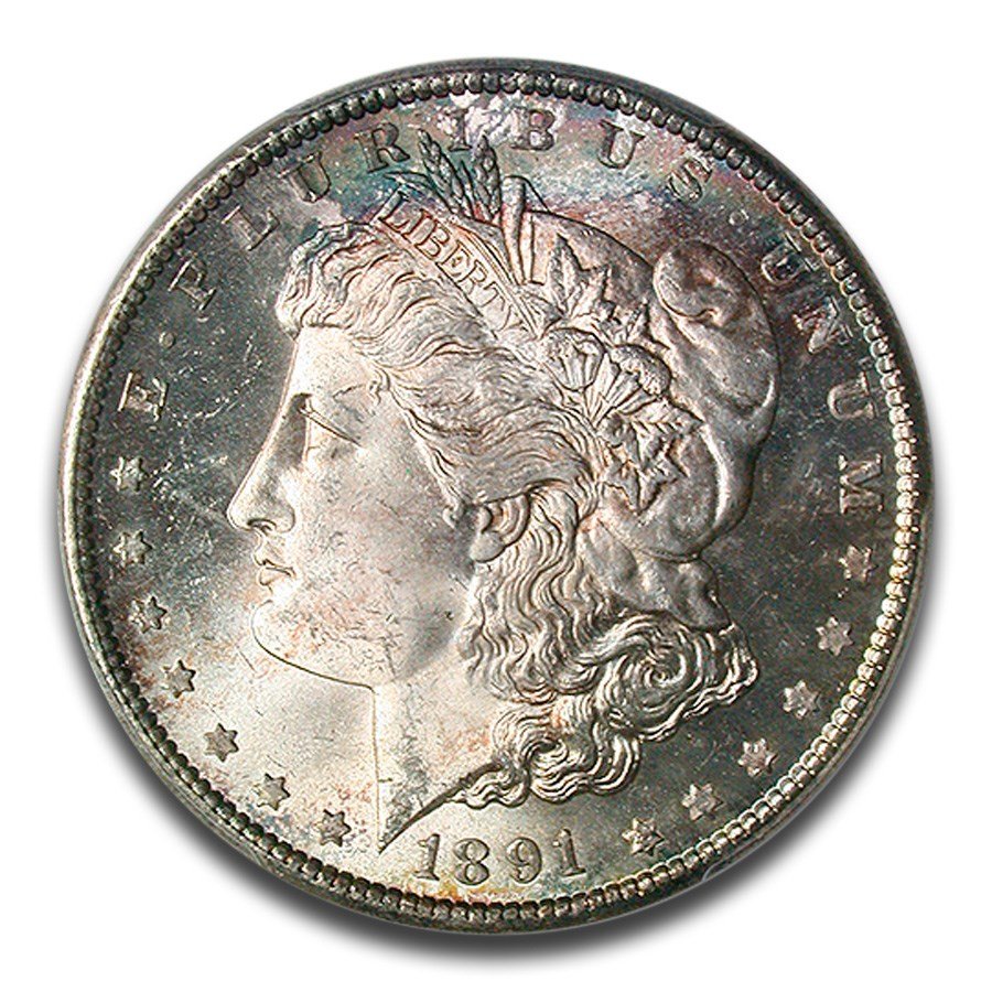1891-S Morgan Dollar MS-65+ PCGS (DMPL)