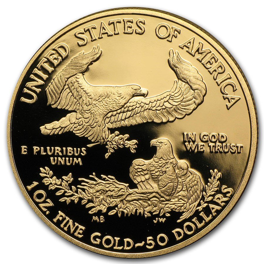 2011-W 1 oz Proof American Gold Eagle (w/Box & COA)