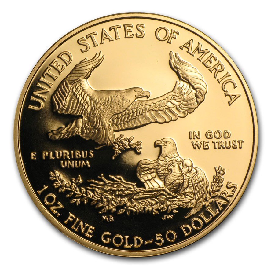 2005-W 1 oz Proof American Gold Eagle (w/Box & COA)