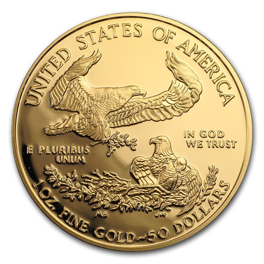 2004-W 1 oz Proof American Gold Eagle (w/Box & COA)