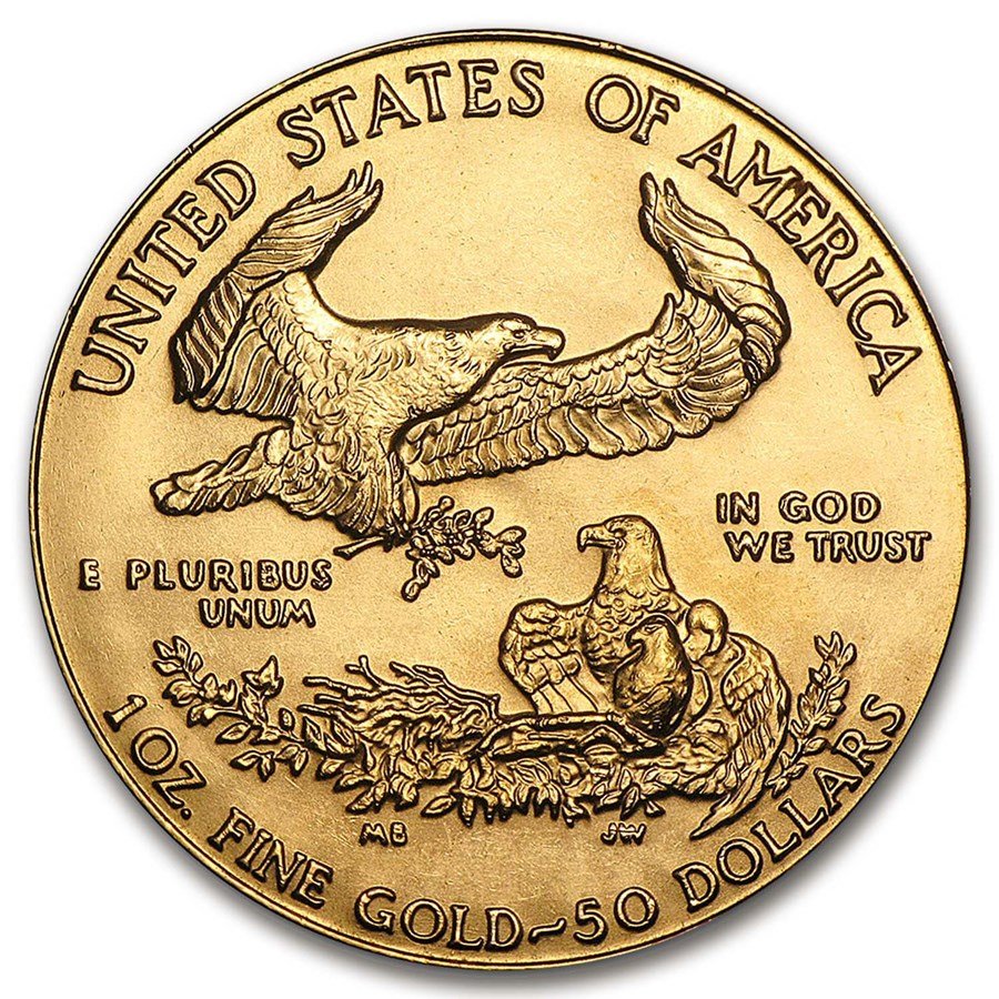 1986 1 oz American Gold Eagle BU (MCMLXXXVI)