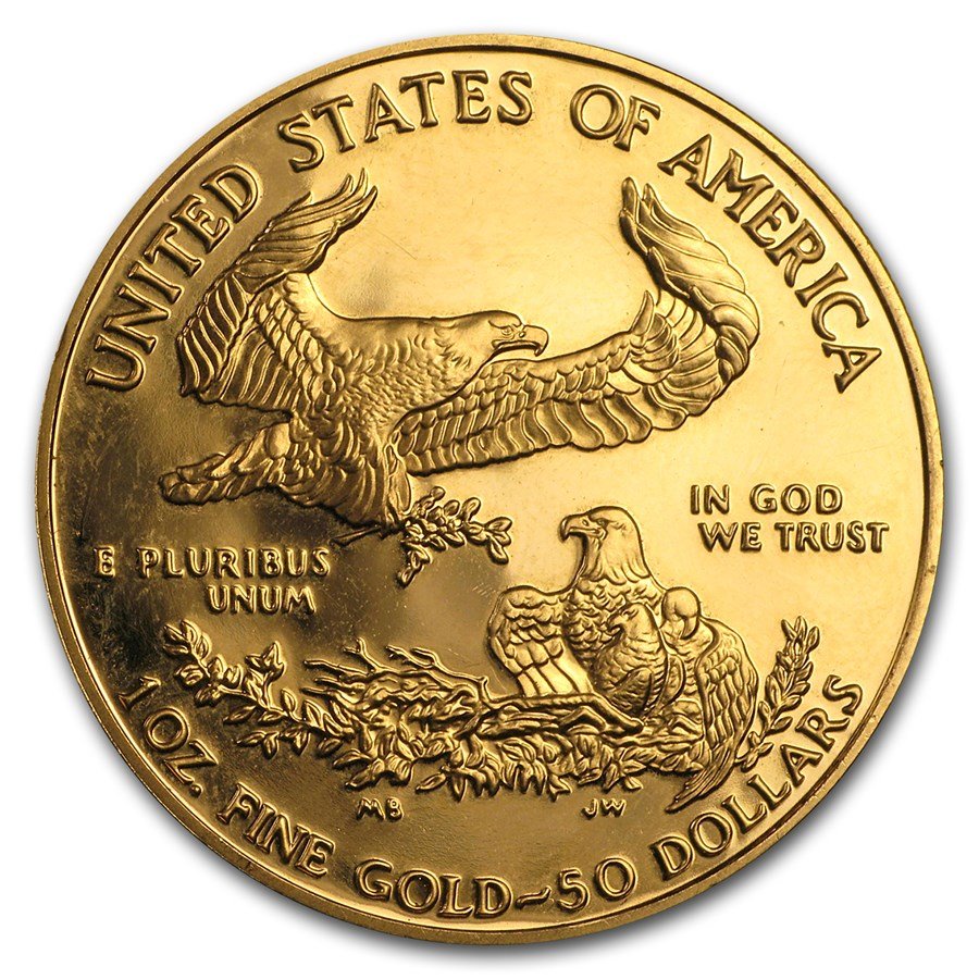 1 oz Proof American Gold Eagle (Abrasions)