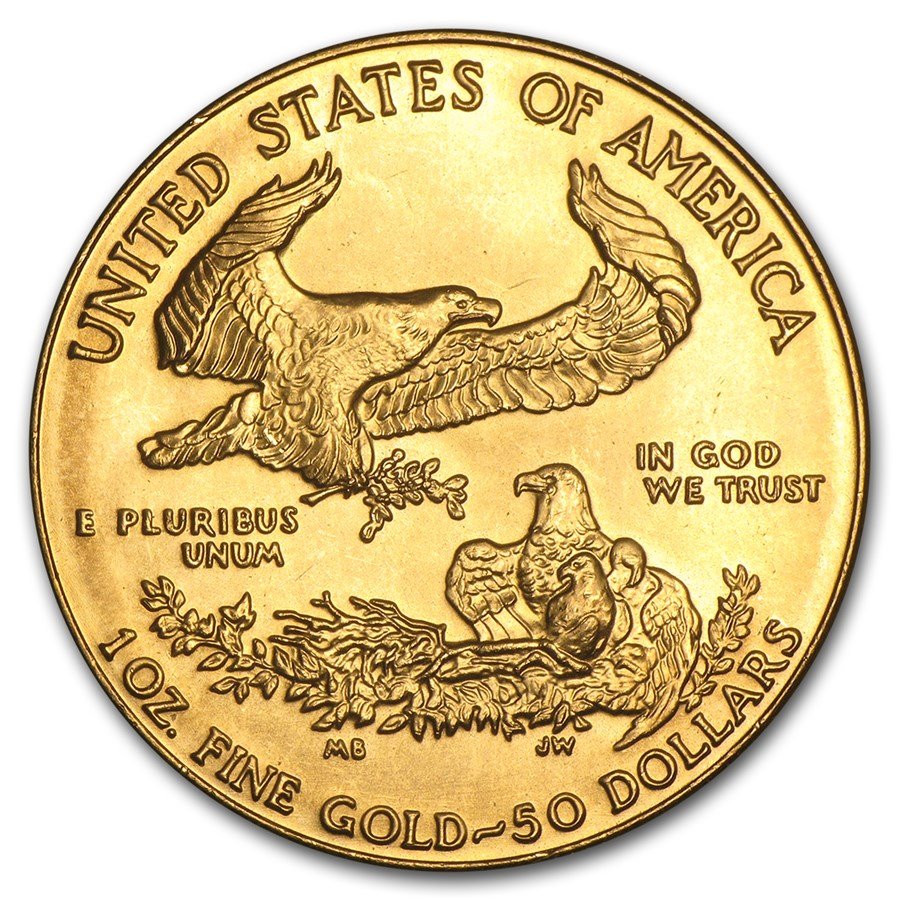 1 oz American Gold Eagle (Abrasions)
