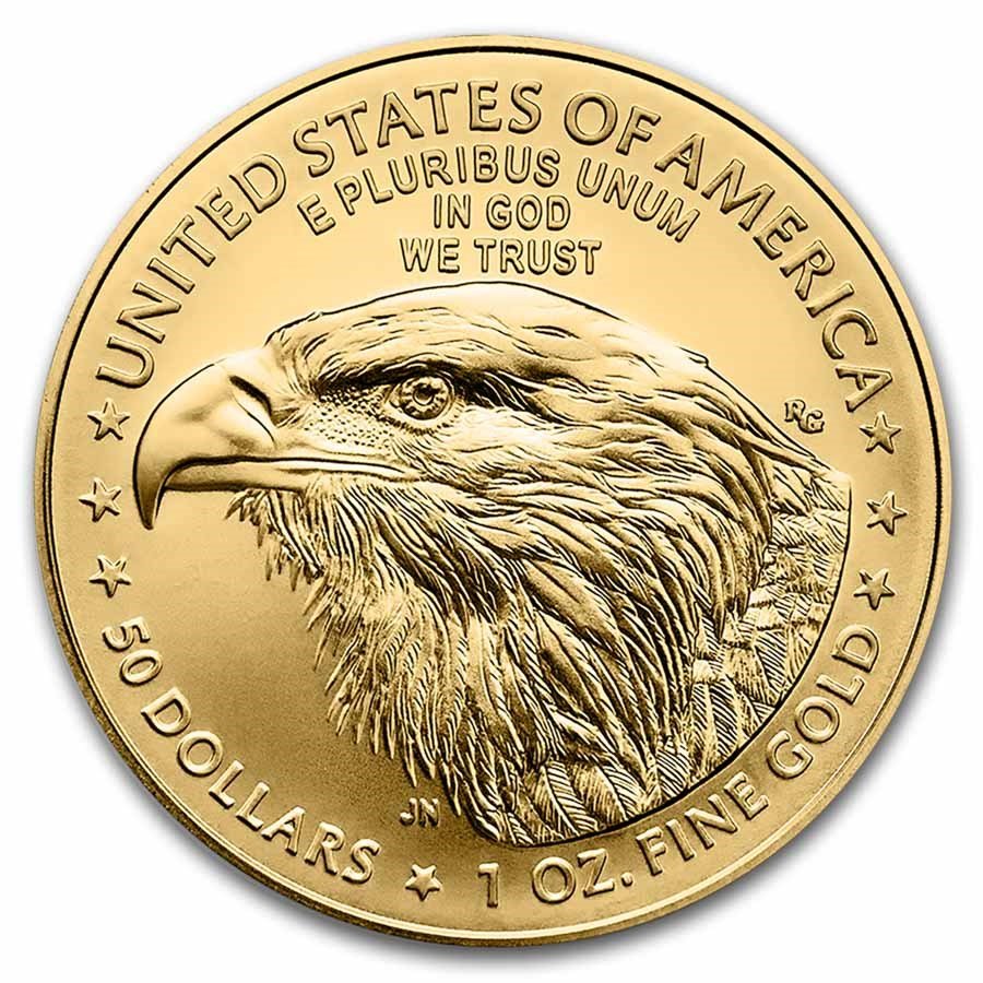 2025 1 oz American Gold Eagle - w/Red Ornaments