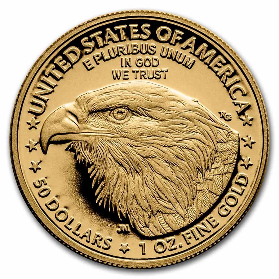 2022-W 1 oz Proof American Gold Eagle (w/Box & COA)
